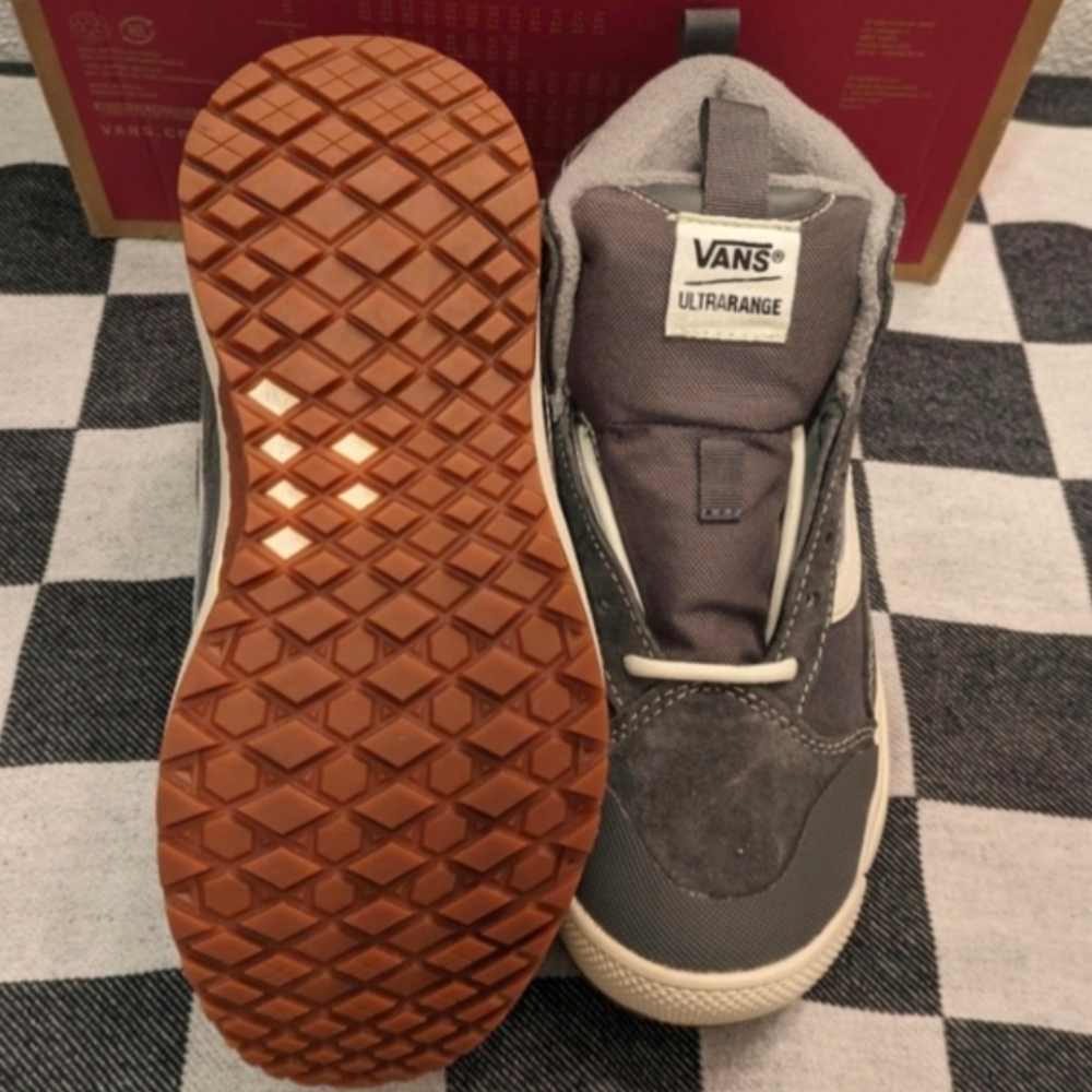 Vans Ultrarange Exo Hi Women 5.5 Pewter Drizzle PrimaLoft Insulated 012026 - Picture 4 of 10